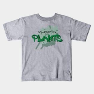 Powered By Plants Kids T-Shirt